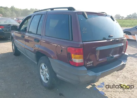 2003 Jeep Grand Cherokee Laredo z USA, uszkodzony, nr VIN 1J4GW48S03C543968